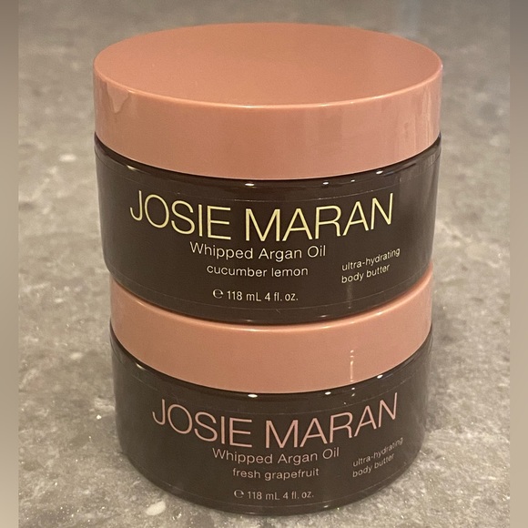 Josie Maran Whipped Argan Oil Body Butter Set of Two